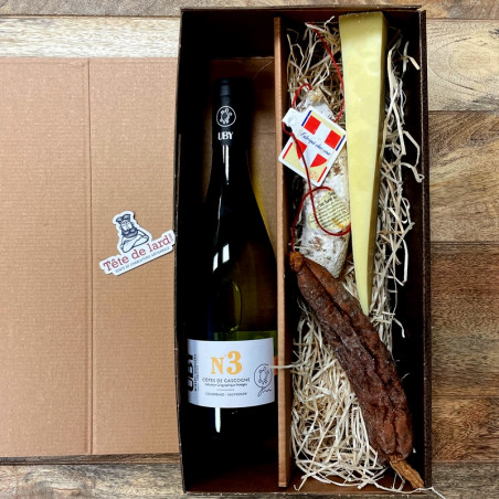 Box fromage fermier et vin à déguster chez soi – Dakotabox