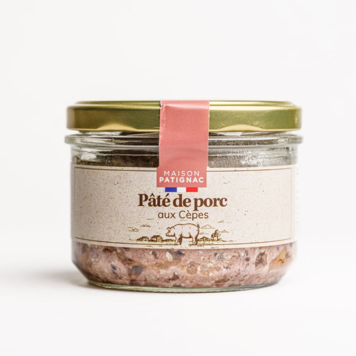 pâté aux cèpes maison patignac