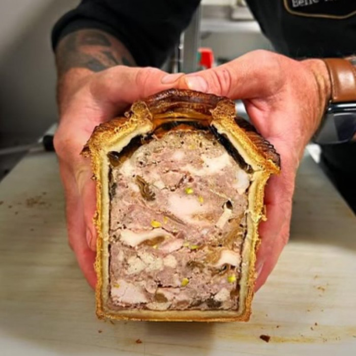 Pâté croûte Richelieu - porc foie gras et truffes noires