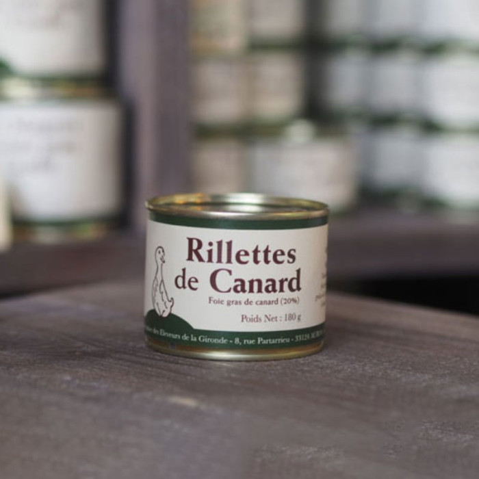 Rillettes de canard au foie gras PALMAGRI