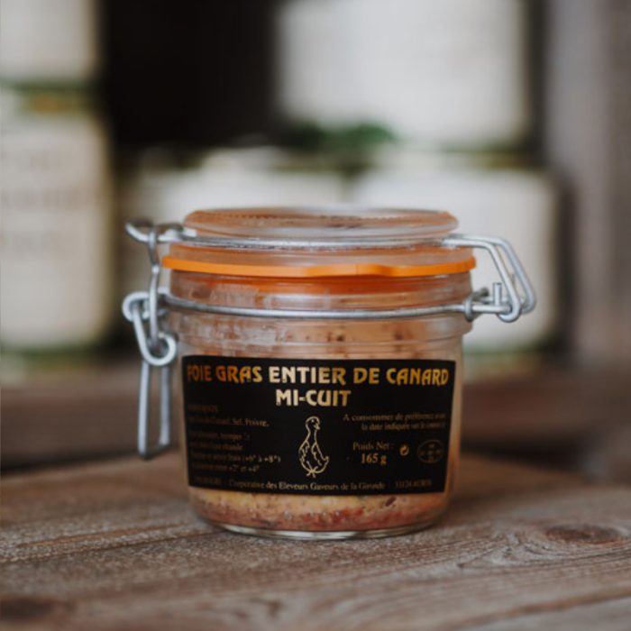 foie gras mi cuit 165gr palmagri