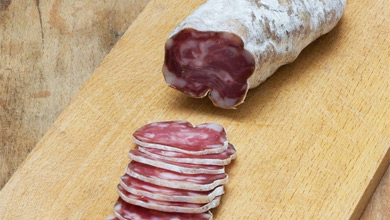 saucisson sec d'auvergne traditionnel IGP